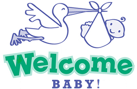 Bienvenido bebé logo